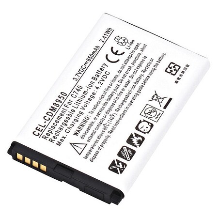 ULTRALAST CEL-CDM8950 Battery - For Cell Phone - Battery Rechargeable - 650 mAh
