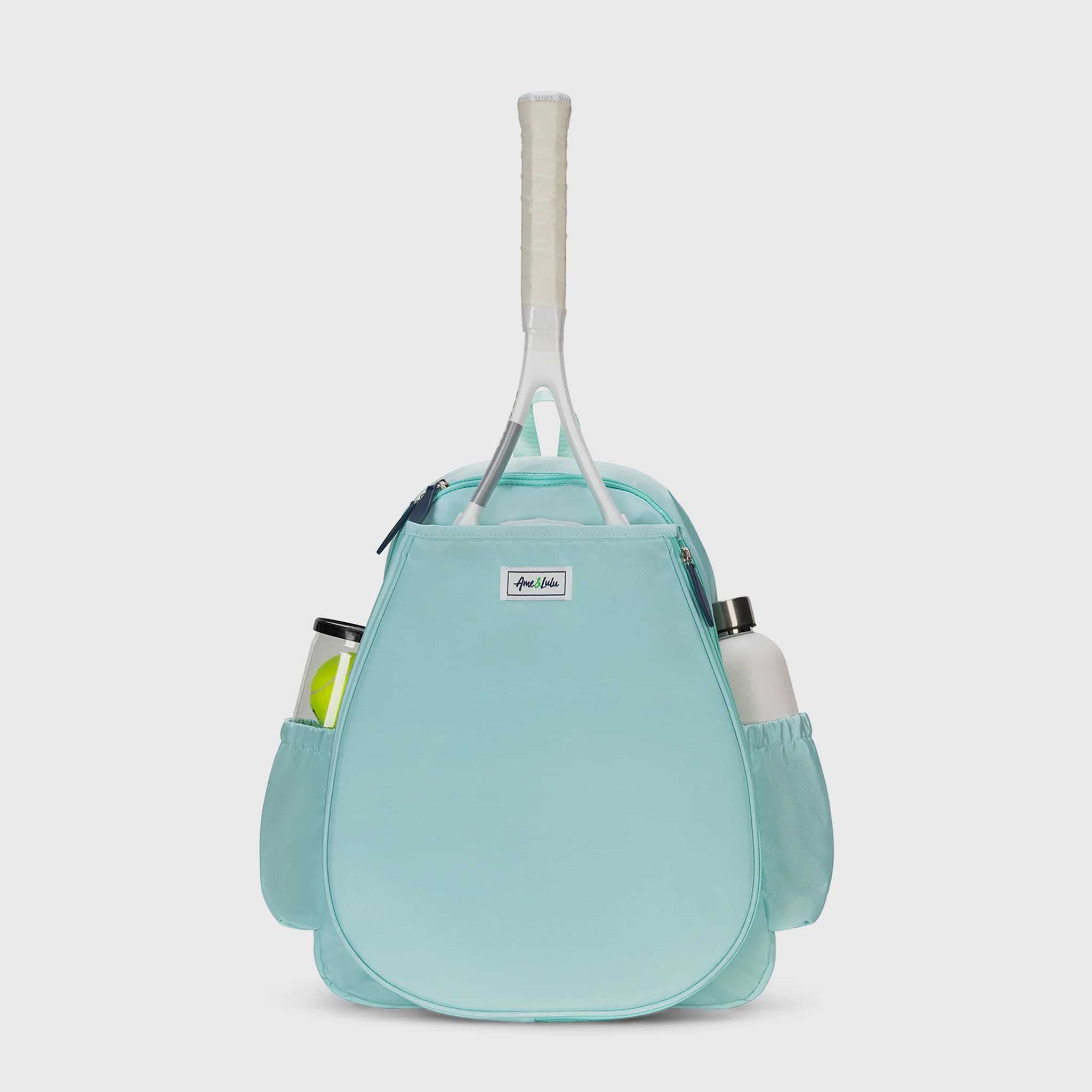 Ame & Lulu Game On Tennis Backpack Tennis Bags Seafoam