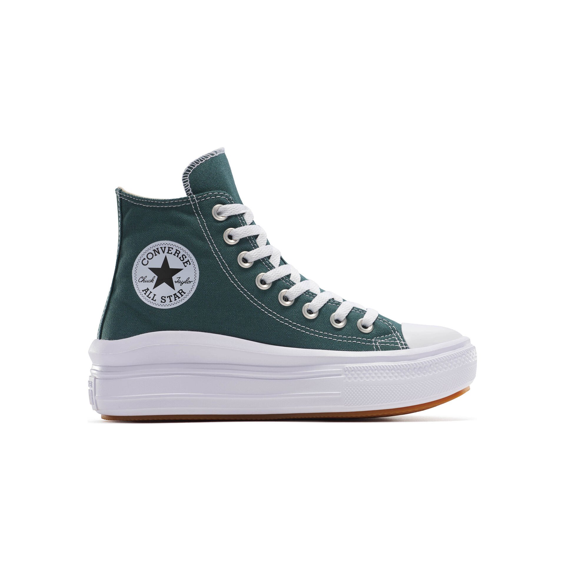 MODE SCHUHE FRAUEN CHUCK TAYLOR ALL STAR MOVE PLATTFORM GRÜN
