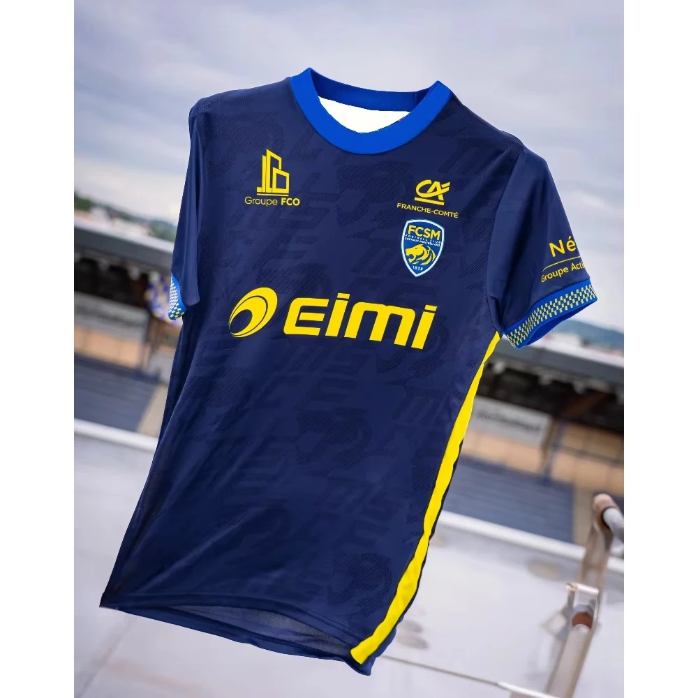 Maillot de football domicile et extérieur Sochaux-Montbéliard 2026, T-shirt confortable pour la plage et le surf