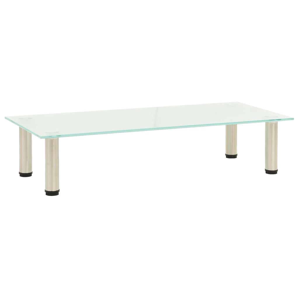 vidaXL TV-Tisch Mattiert 80x35x17 cm Hartglas Image