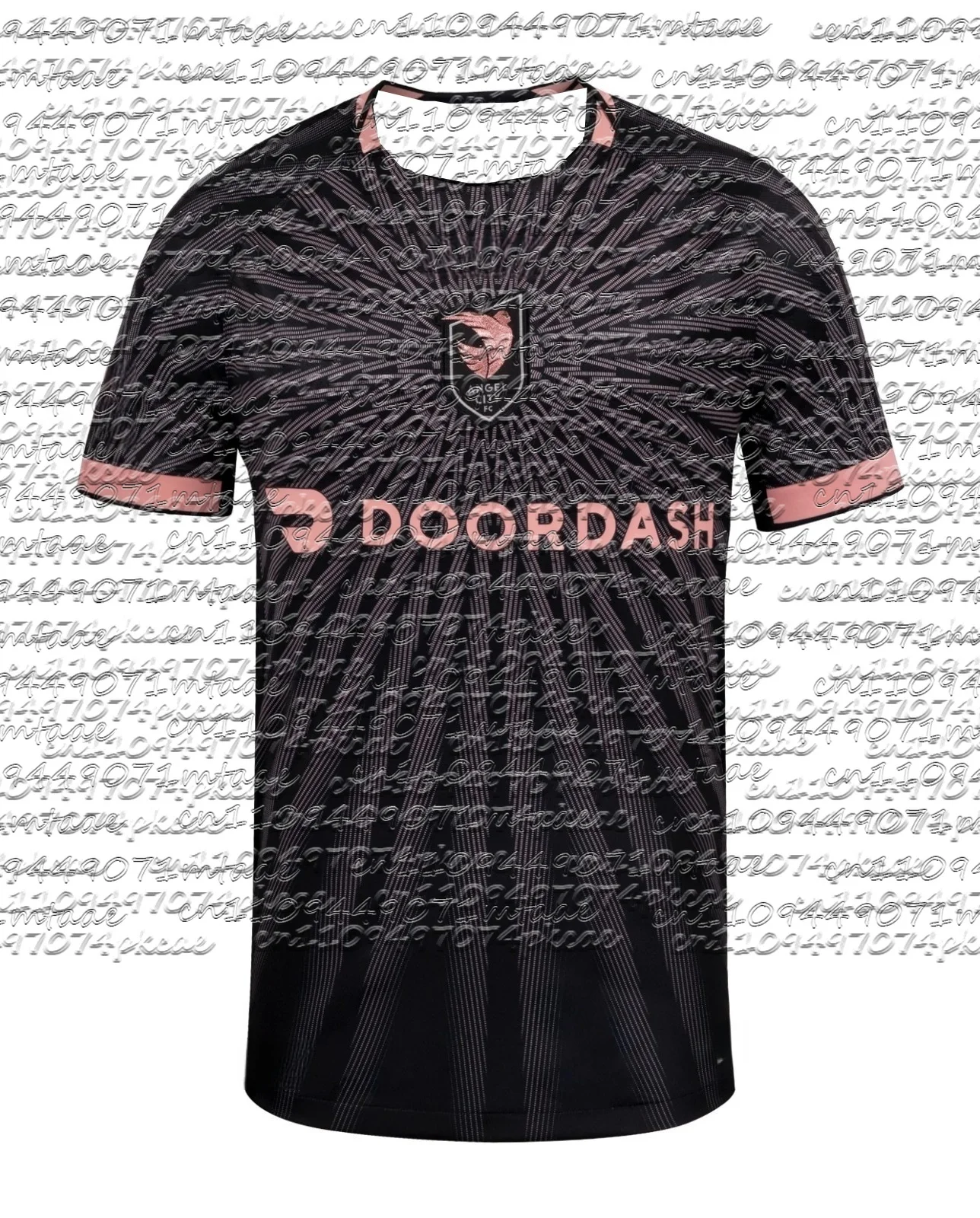 Nouveau Maillot de Foot Domicile Angel City FC 2026 pour Homme – T-shirt Décontracté à Séchage Rapide, Idéal pour le Quotidien et l'Entraînement Y2K