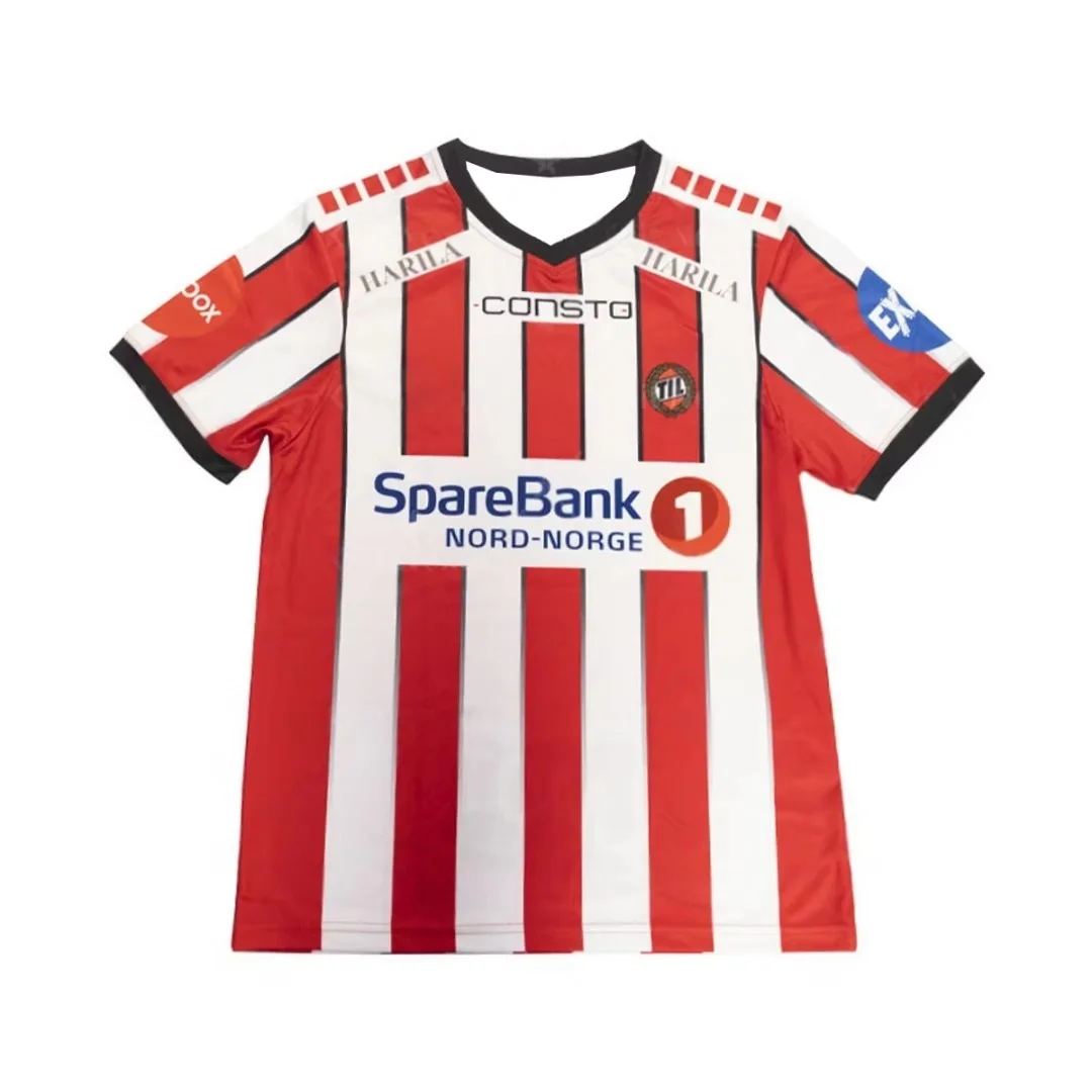 Maillot de football domicile Tromso IL 2026 – T-shirt sport et loisirs à séchage rapide pour homme, femme, famille et enfants