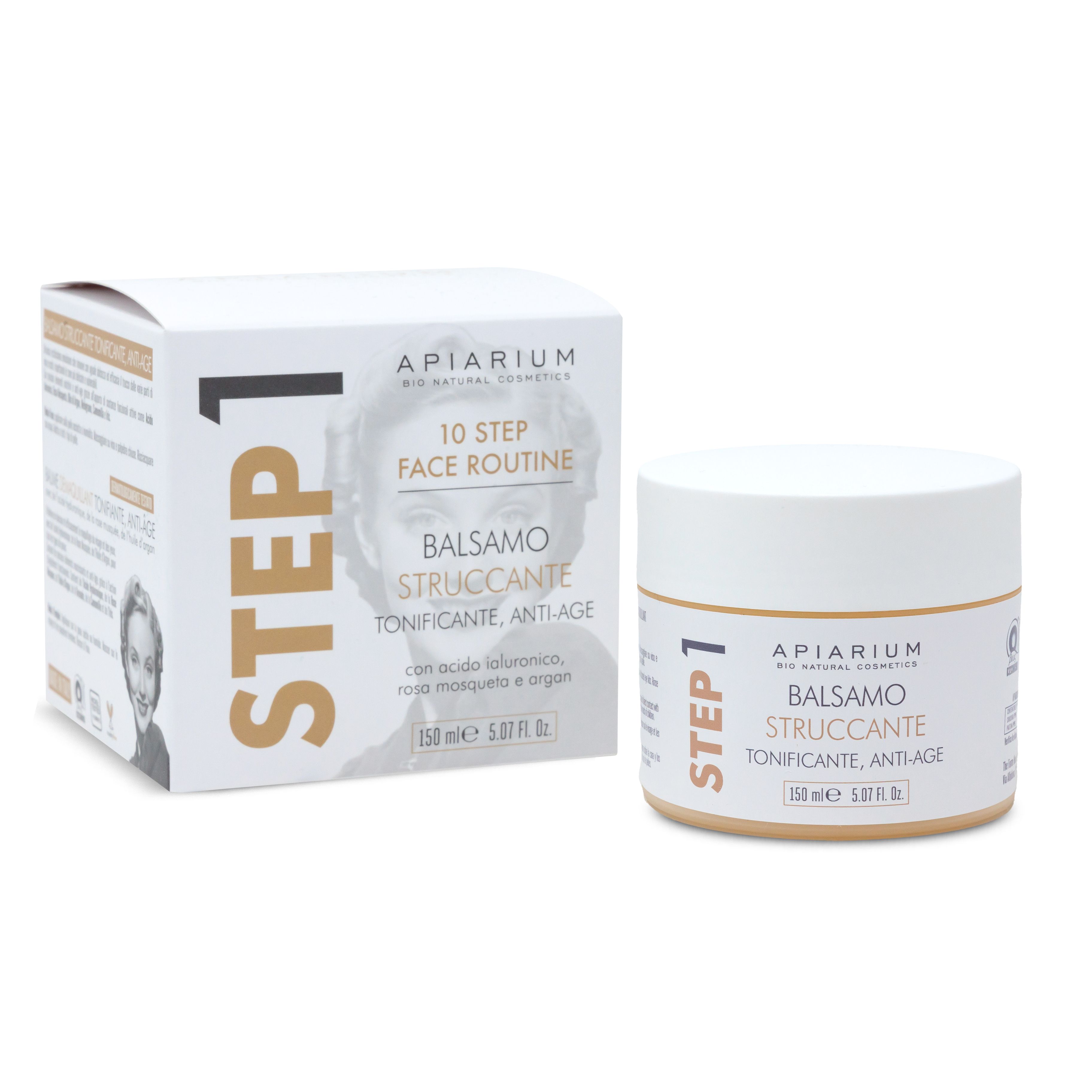 Apiarium Balsamo Bio Struccante Tonificante Anti-Age Step 1 150 ml Det