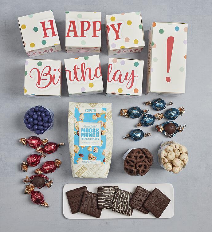 Birthday Confections Tin, Assorted Foods, Sweets by Harry & David