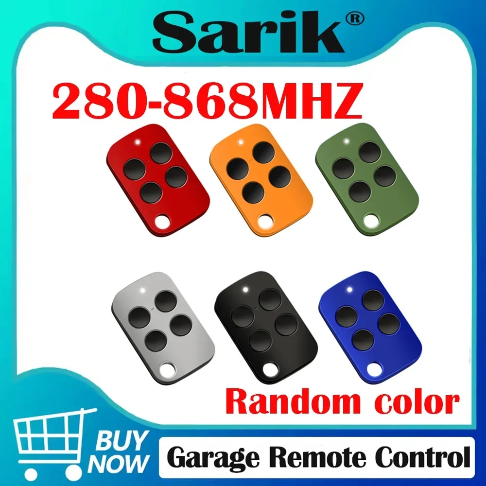 280–868 MHz Multifrequenz-Sender, Rolling-Code und Festcode-Fernduplikator, Fernbedienung für Tore Image