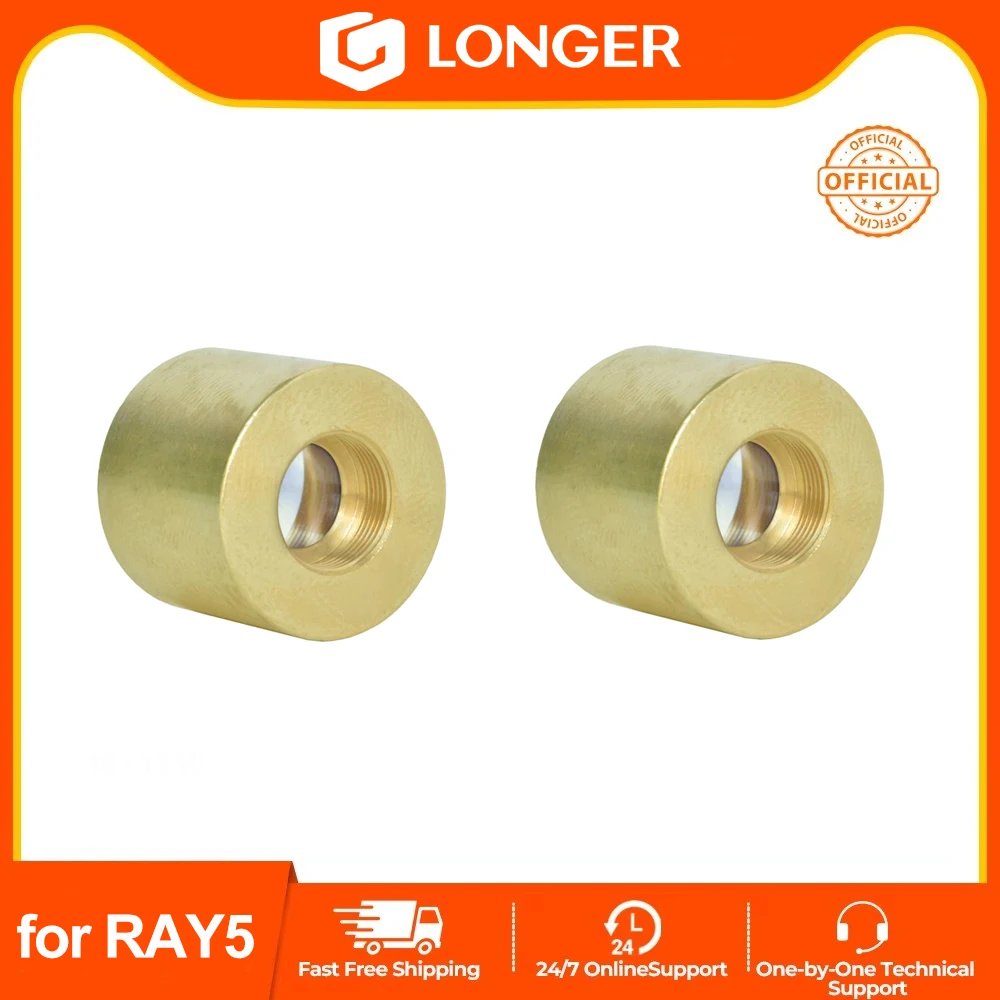 2 Stück Lasermodul-Fensterspiegel für LONGER RAY5 10W 20W 40W mini miniS 10W Lasergravur- und Schneidemaschine Gravierer-Ersatzteile Image