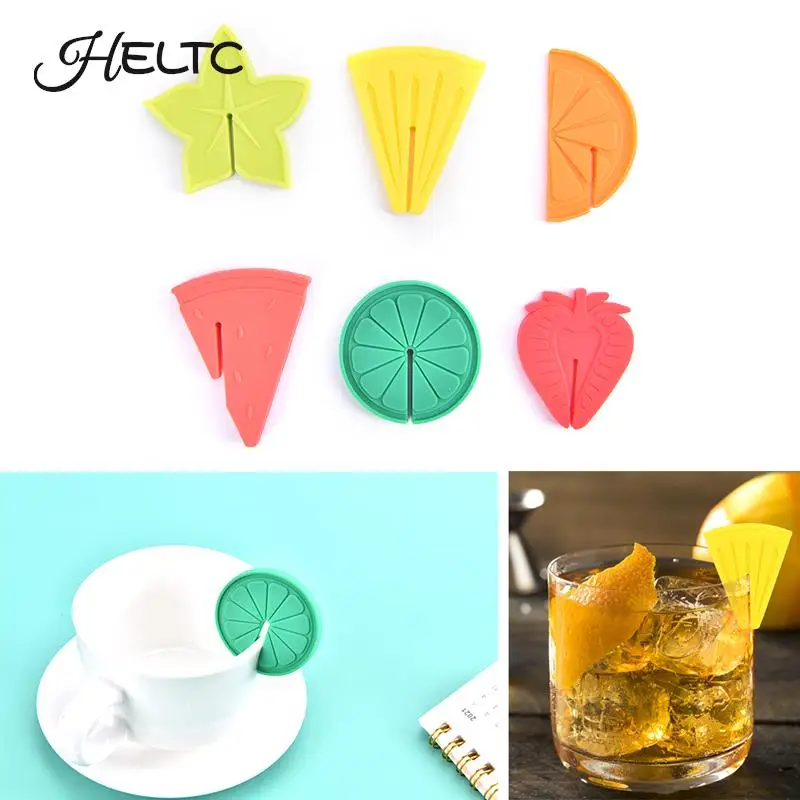 Kleine getränk marker weinglas anhänger getränk charms cocktail picks gel kleiner mann wein becher marker rotwein becher mark 6-12 stücke Image