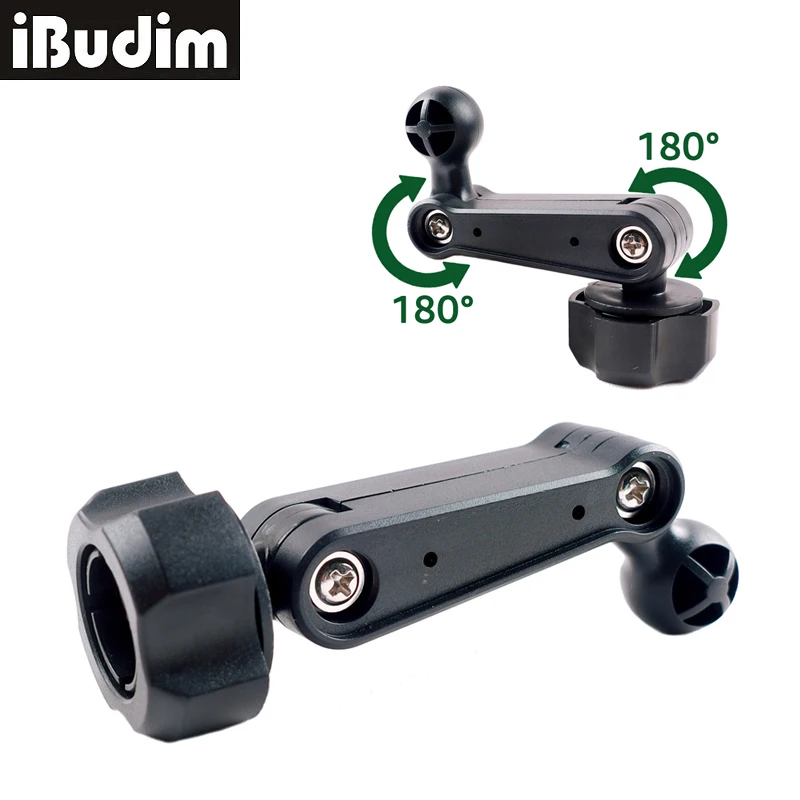 17mm Kugelkopf-Verlängerungsarm 360 Grad Drehbar Einstellbar 17mm Buchse auf Stecker Kugelverlängerungsstange für Auto-Handyhalterung Image