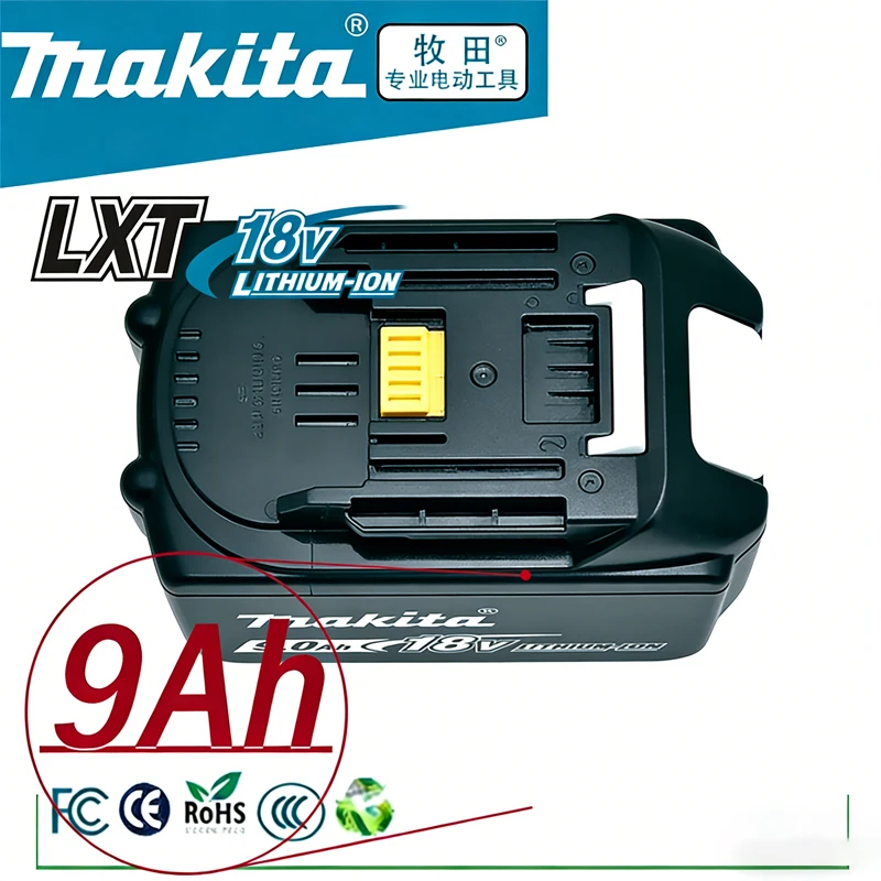 2026 100% Original Makita BL1830 Akku 18V 9000mAh 9,0Ah Akku BL1830 BL1815 BL1860 BL1840 Werkzeug-Akku Image