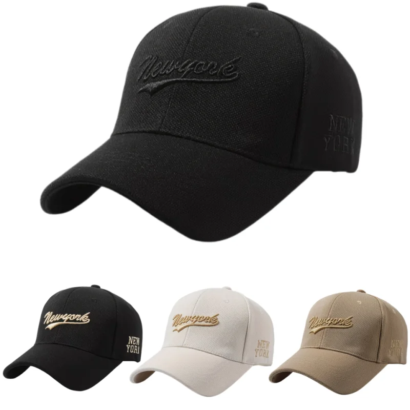 New York Bestickte Ananas-Baseballkappe für Herren und Damen, Verstellbare Snapback-Mütze, Lässige Sonnenkappe für Trucker