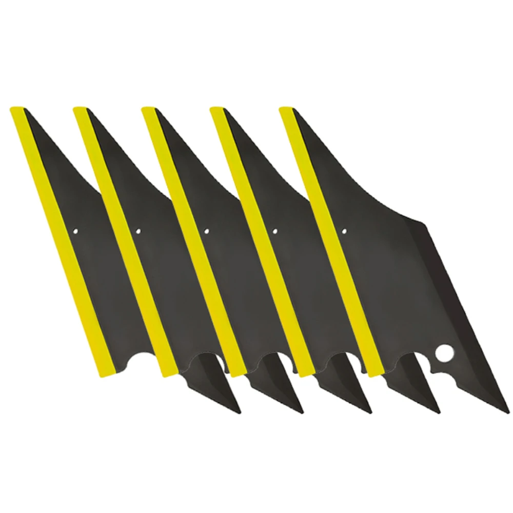 5 stücke Gummi Rakel Vinyl Tönung Werkzeuge Fenster Glas Reinigung Schaber Schnee Schaufel Wasser Wischer Auto Waschen Zubehör 5A26Y