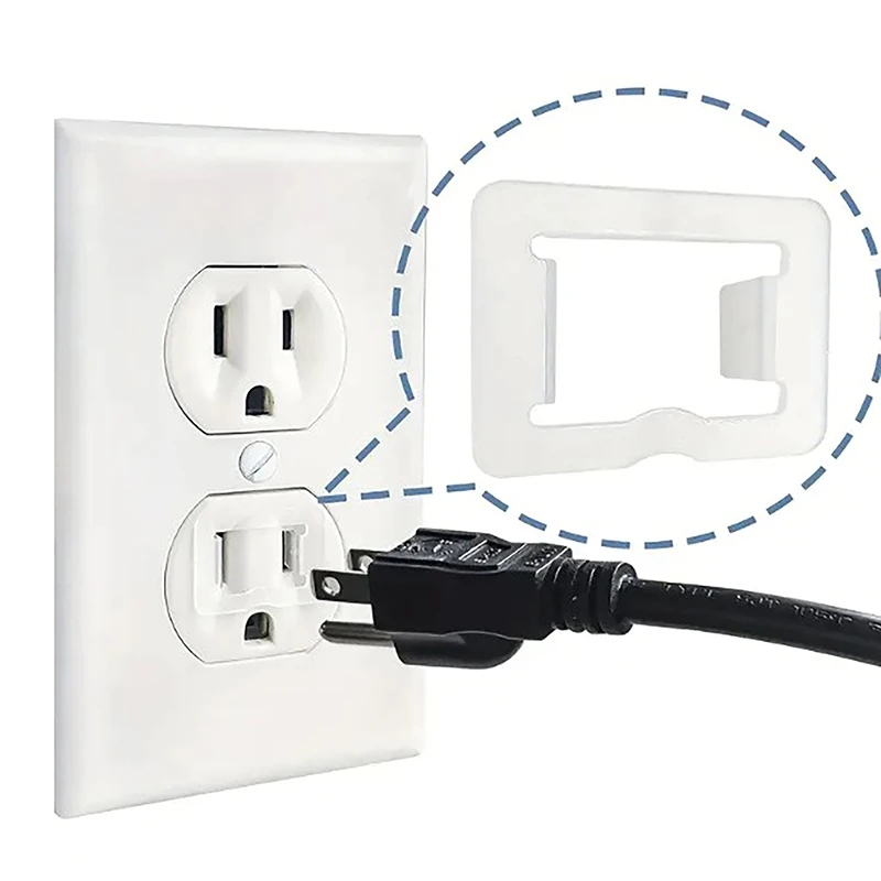 10 Teile/satz PC Buchse Stabilisator Für Fix Lose Stecker Aus Flammhemmende PC Material Aus Stromausfälle Und Tropfen Image