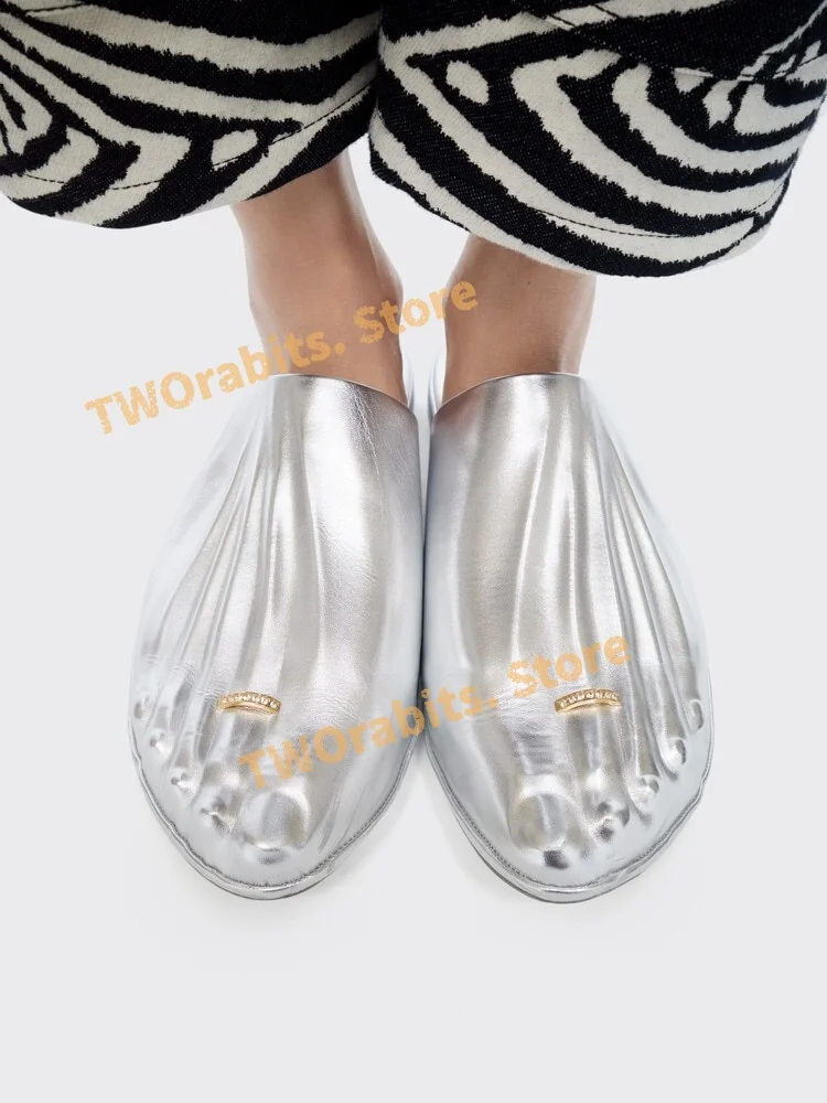 3D Kappe Abdeckung Slipper Slingback Frauen Schuhe Slip Auf Wohnungen Designer Zapatos De Mujer Pumpe Pantuflas Motorrad Zapatos De Mujer