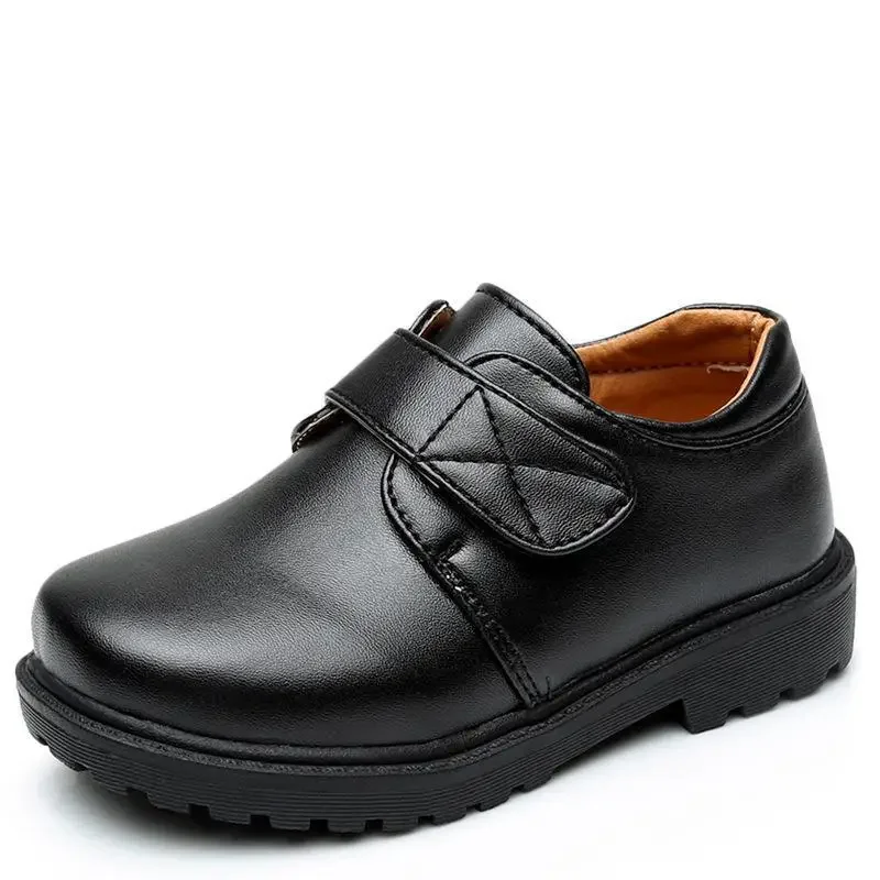 Neue Jungen Lederschuhe Britischen Stil Schule Leistung Kinder Hochzeit Party Schuhe Weiß Schwarz Casual Kinder Mokassins Schuhe