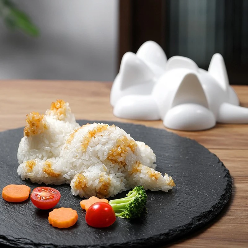 Katze Onigiri Formen Katze Form Sushi machen Werkzeuge Reisform Shaper Deco Zubehör für Sushi Reis Kugeln Niguri Form Image