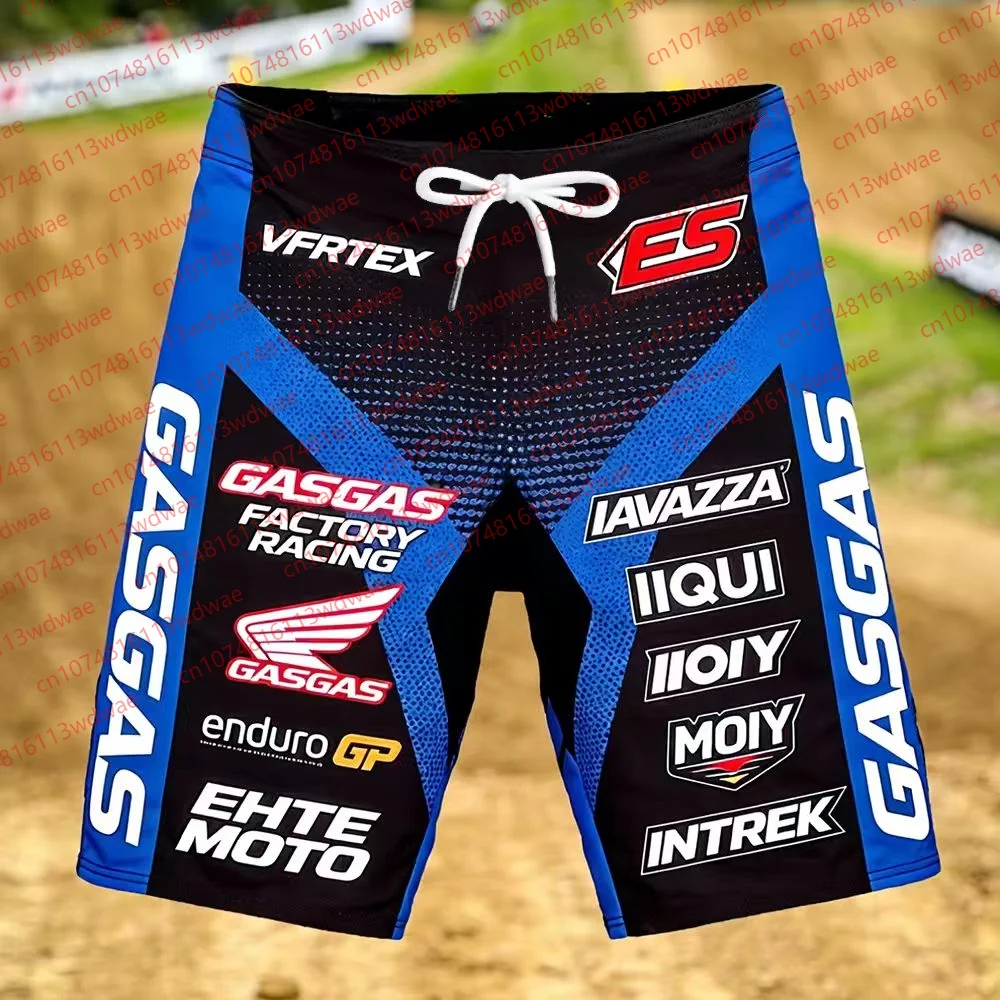 GASGAS Factory Racing Enduro GP MX Shorts VFRTEX ES Schnelltrocknende Atmungsaktive Kordelzug Offroad-Shorts für Rennfahrer und Motocross-Enthusiasten Image