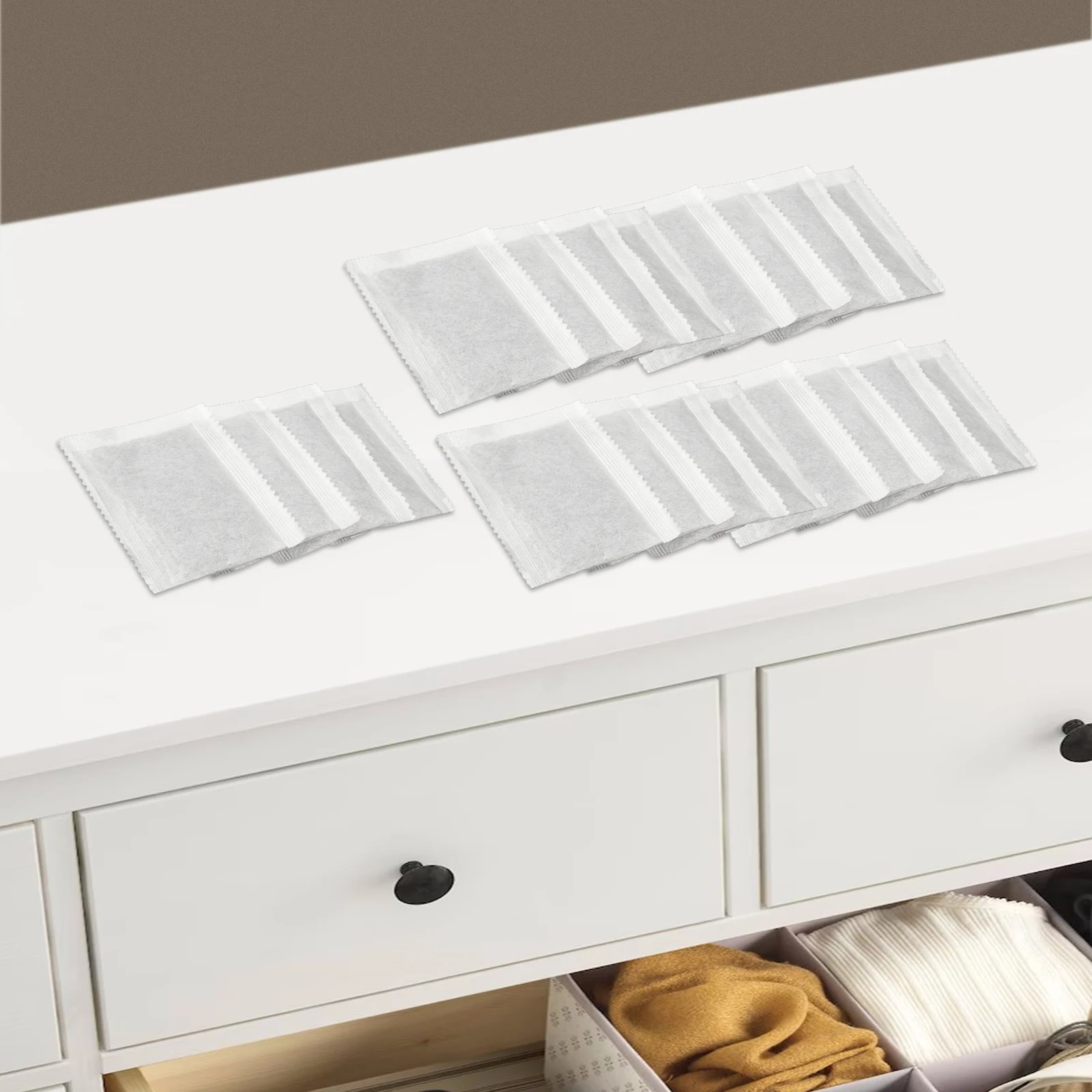 20er-Pack Aktivkohle-Wasserfilter für Reines Wasser zu Hause, Aktivkohle-Filterbeutel für Destilliergeräte als Ersatzbeutel Image