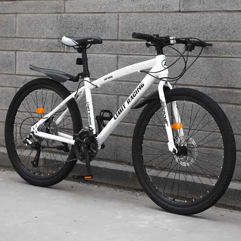 24-Zoll-/26-Zoll-Mountainbike für Erwachsene, 21 Geschwindigkeiten/24 Geschwindigkeiten/27-Gang, Stadtstudenten-Fahrräder mit variabler Geschwindigkeit für Kinder, männliche und weibliche Fahrräder Image