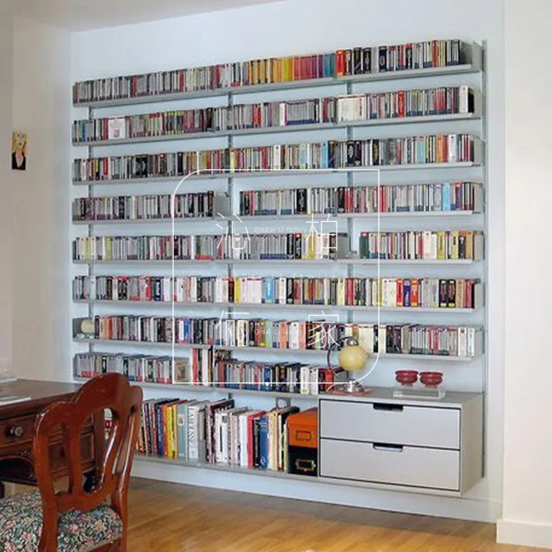 VITSOE606 Metallregal Dekoratives Aufbewahrungssystem Bücherregal Hängeregal-System Schienen-Regalsystem Laminat Image