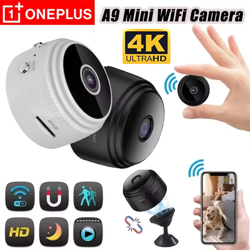 OnePlus A9 Mini-Kamera 1080P HD Intelligente Heimsicherheits-IP-WLAN-Kamera mit Fernüberwachung und mobiler App Image