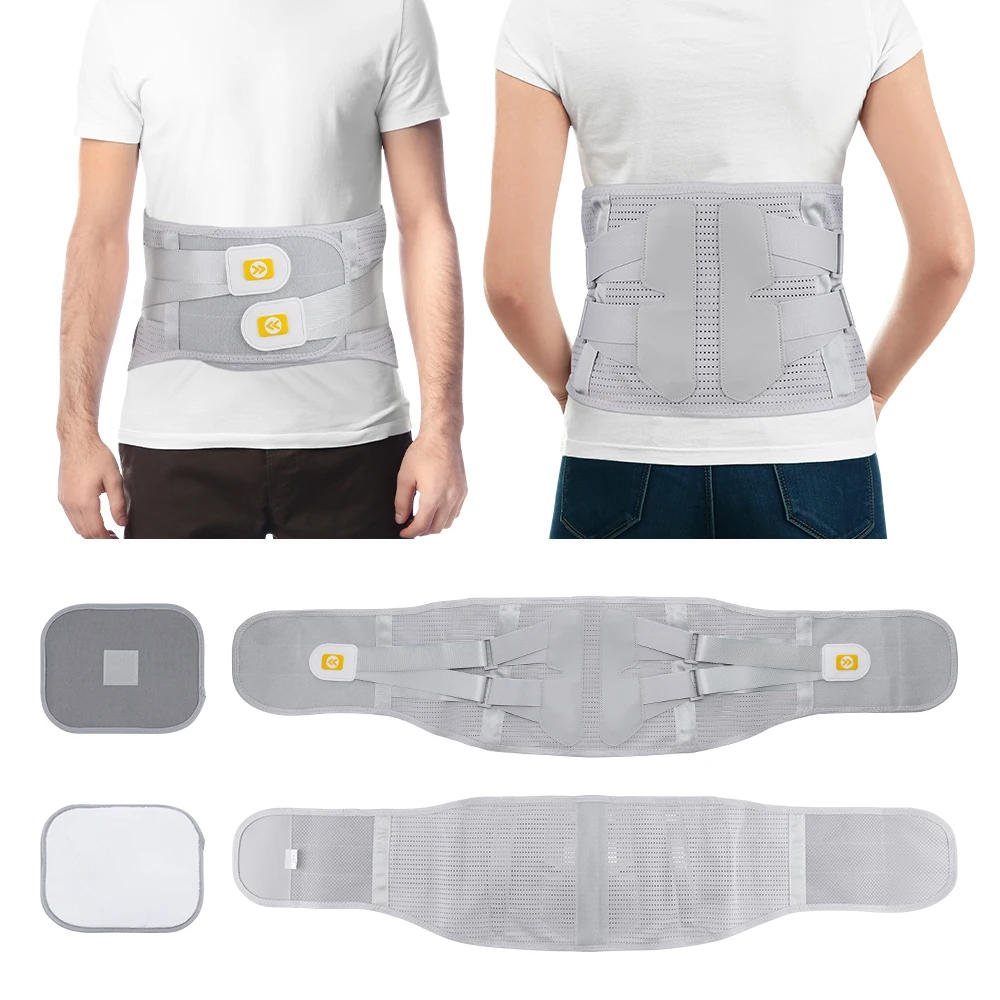 Fitness Taillengürtel Rückenstütze Lendenwirbelstütze für Lumbaltrainer Schweißgürtel Sport Lendenwirbelsäulenschutz Image