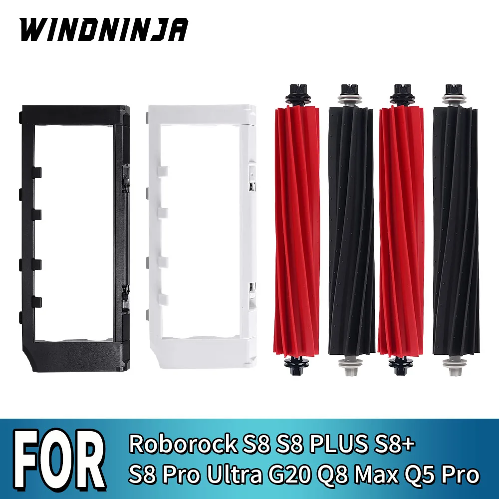 Hauptbürste und Zubehörteile für Roborock S8 S8 PLUS S8+ S8 Pro Ultra G20 Q8 Max Q5 Pro Roboterstaubsauger Scheuerbürstenteil Image