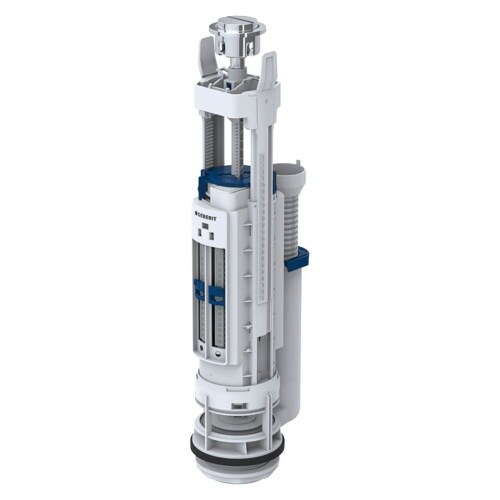 Geberit Spülventil Typ 290 für 2-Mengen-Spülung Hochglanz-verchromt Image