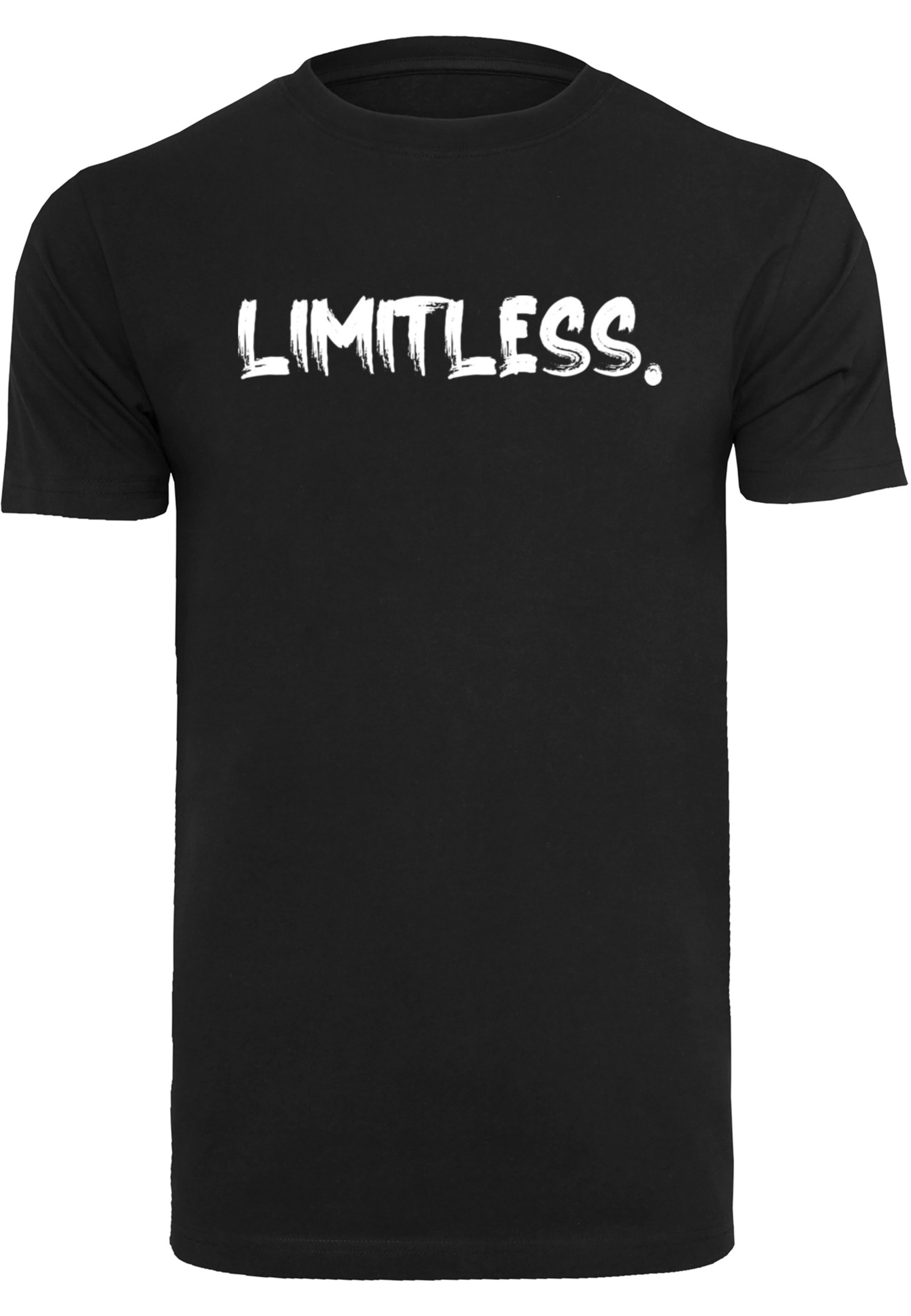 T-Shirt MISTERTEE "MisterTee Limitless Tee", Damen, Gr. M, schwarz, 100% Baumwolle, bedruckt, normal, Rundhals, Shirts T-Shirt Image