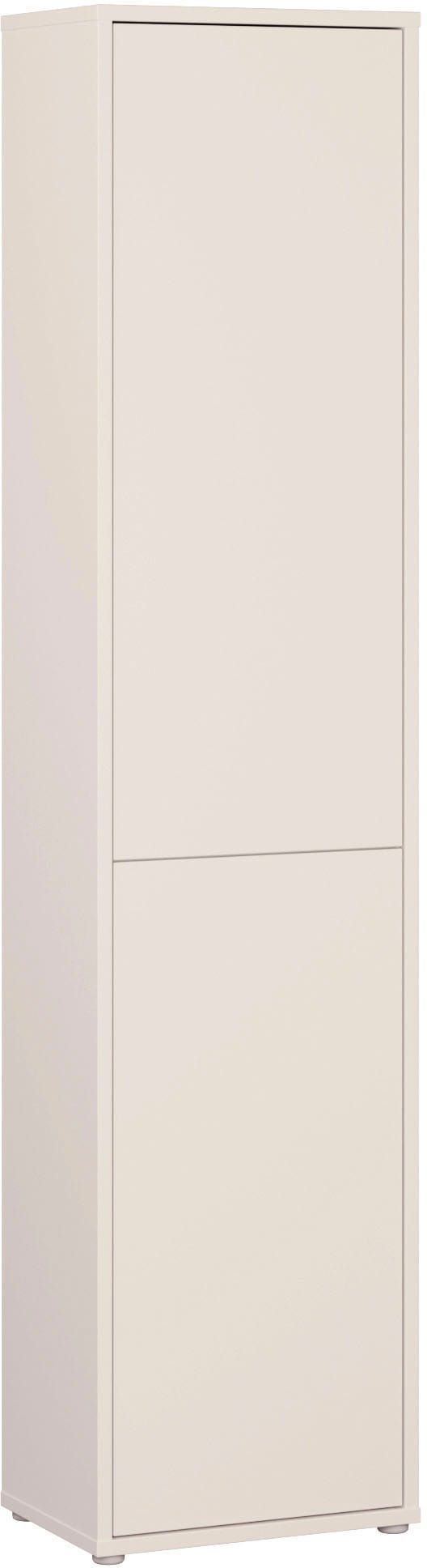 Mehrzweckschrank FORTE "Alice Springs Mehrzweckschrank, verschiedene Ausführungen, Grifflos", sand, B:49,8cm H:214,3cm T:34,9cm, Holzwerkstoff, Schränke, Mehrzweckschrank, Grifflos, Push to Open Image