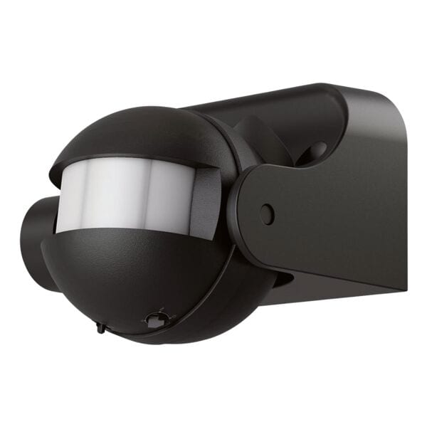 goobay Infrarot-Bewegungsmelder 12 m 600 W schwarz schwarz
