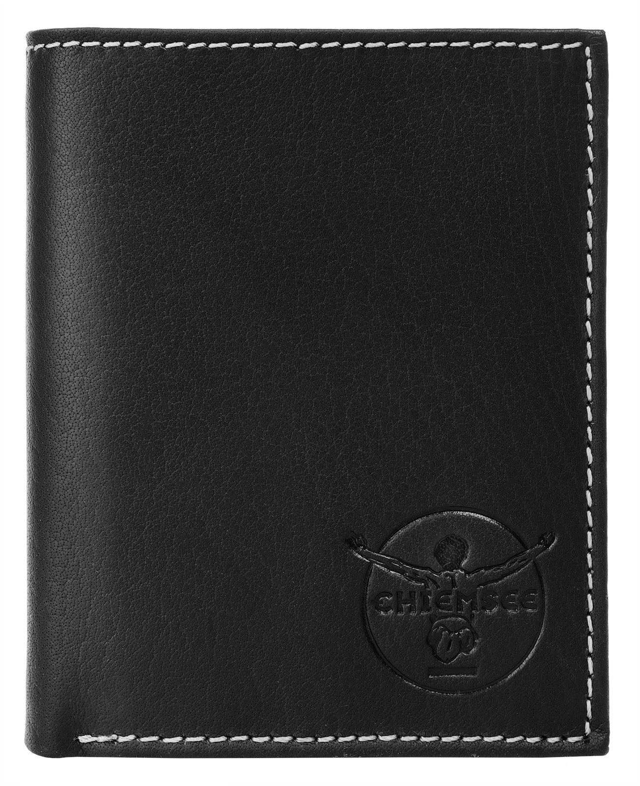 Geldbörse CHIEMSEE, Damen, schwarz, Leder, unifarben, Kleinlederwaren, echt Leder Image