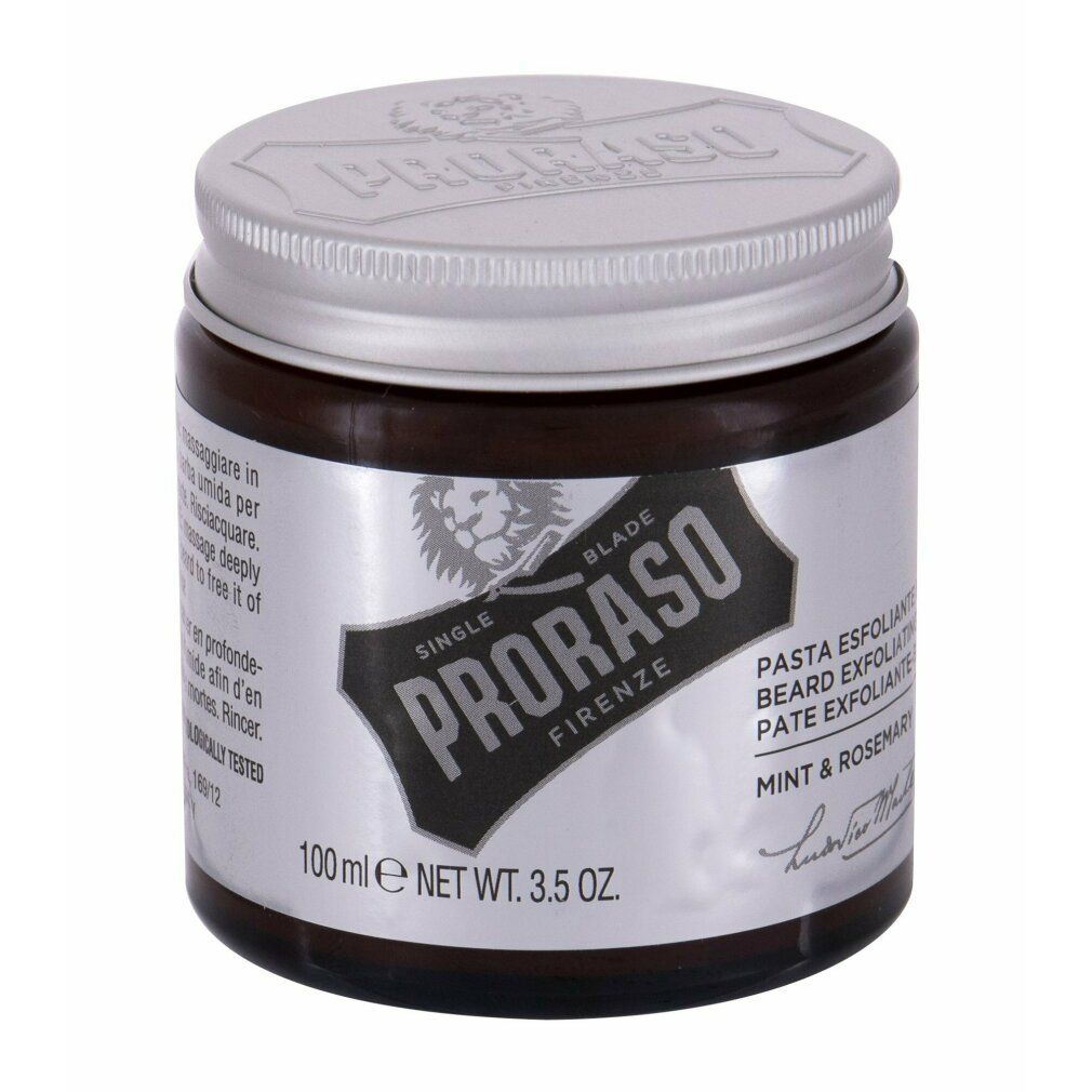 Proraso Profesional Pasta per barba esfoliante e scrub il viso 0,1 l