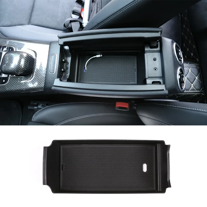 Armlehnen-Aufbewahrungsbox, Organizer, versteckte Aufbewahrungsbox, Auto-Aufbewahrungsbox für Benz A GLB W177 X247 2019–2022, für Benz B W247 2020 Image
