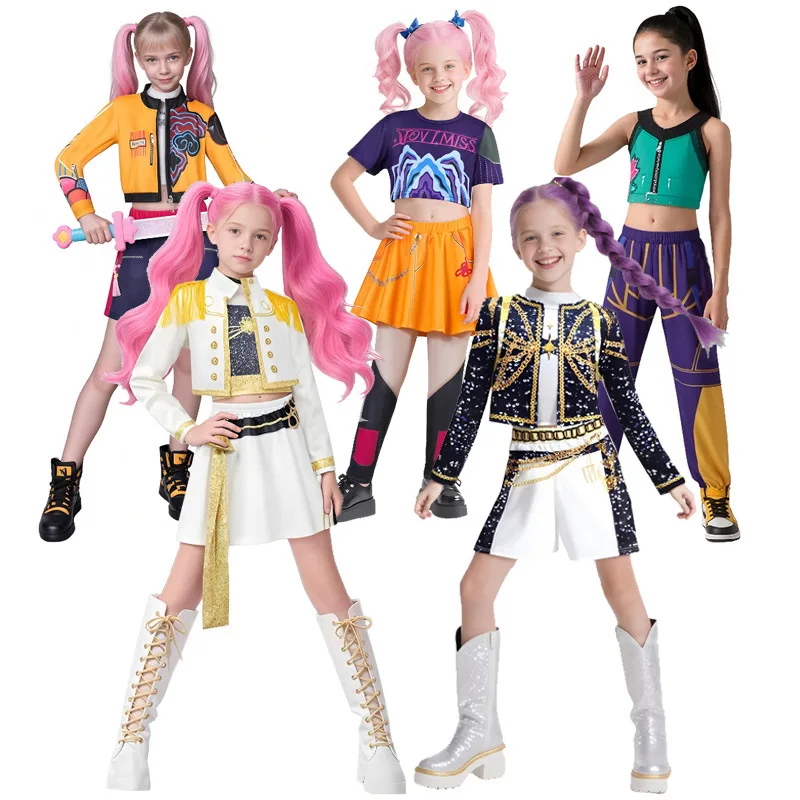 Mädchen Mira Cosplay Mira Rollenspielkostüm Halloween-Kostüm Mädchen Karneval Outfits Hosen für 110–160 groß Image
