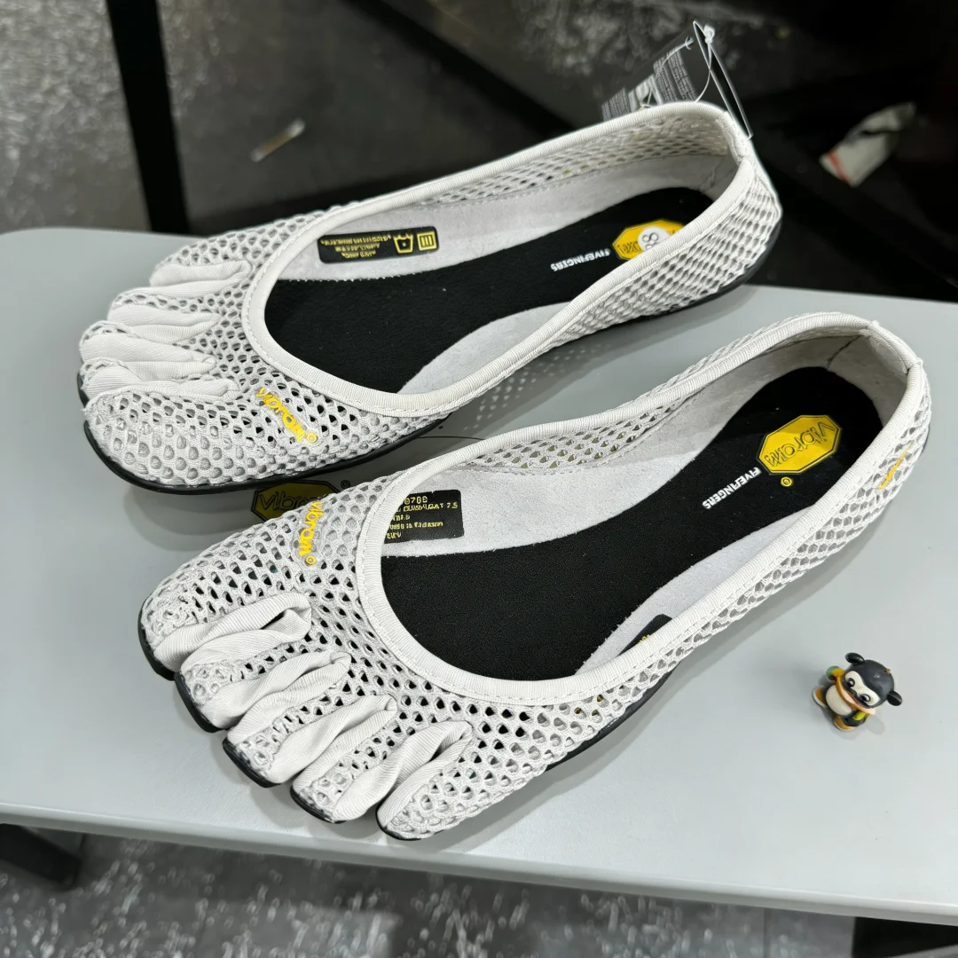 Luxusmarke Vibram FiveFingers Damen-Sandalen mit fünf Zehen, atmungsaktive Trainingsschuhe, rutschfeste Tanzschuhe mit weicher Sohle, Yoga-Schuhe