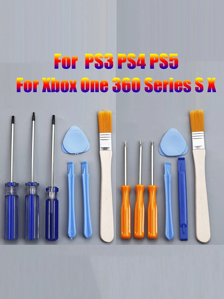 Sicherheits-Torx-Schraubendreher-Set T6 T8 T10 Manipulationssicheres Reparatur- und Öffnungswerkzeug für Xbox One 360 PS3 PS4 PS5 Serien-Konsolen Image