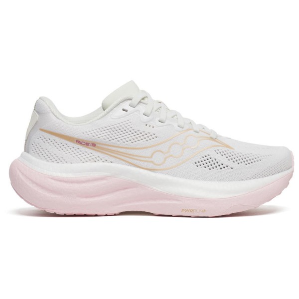 Saucony - Women's Ride 19 - Runningschuhe 42 | EU 42 weiß/ silk