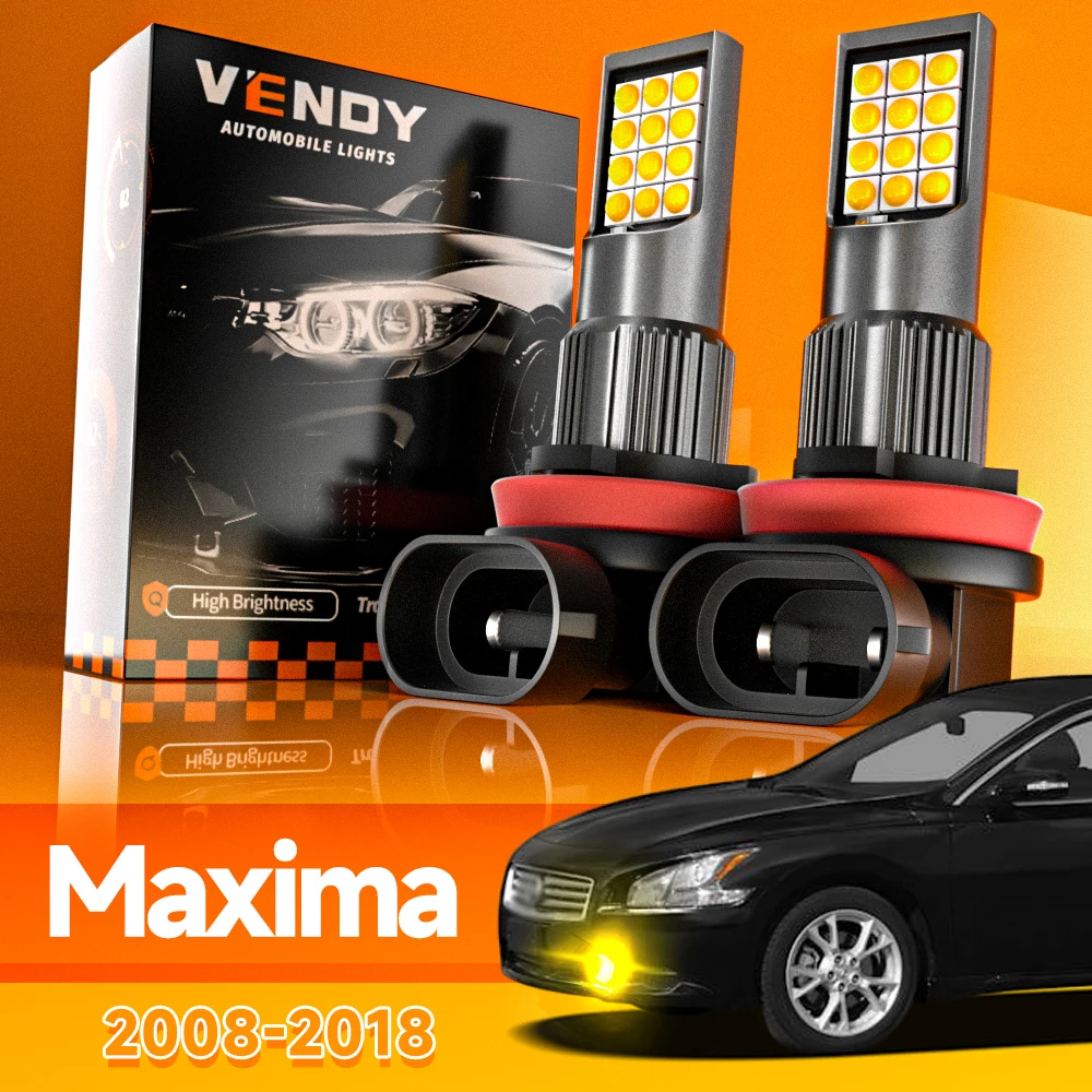 2 stücke Für Nissan Maxima 2008-2018 LED Nebel Licht 2009 2010 2011 2012 2013 2014 2015 2016 2017 canbus Zubehör Image