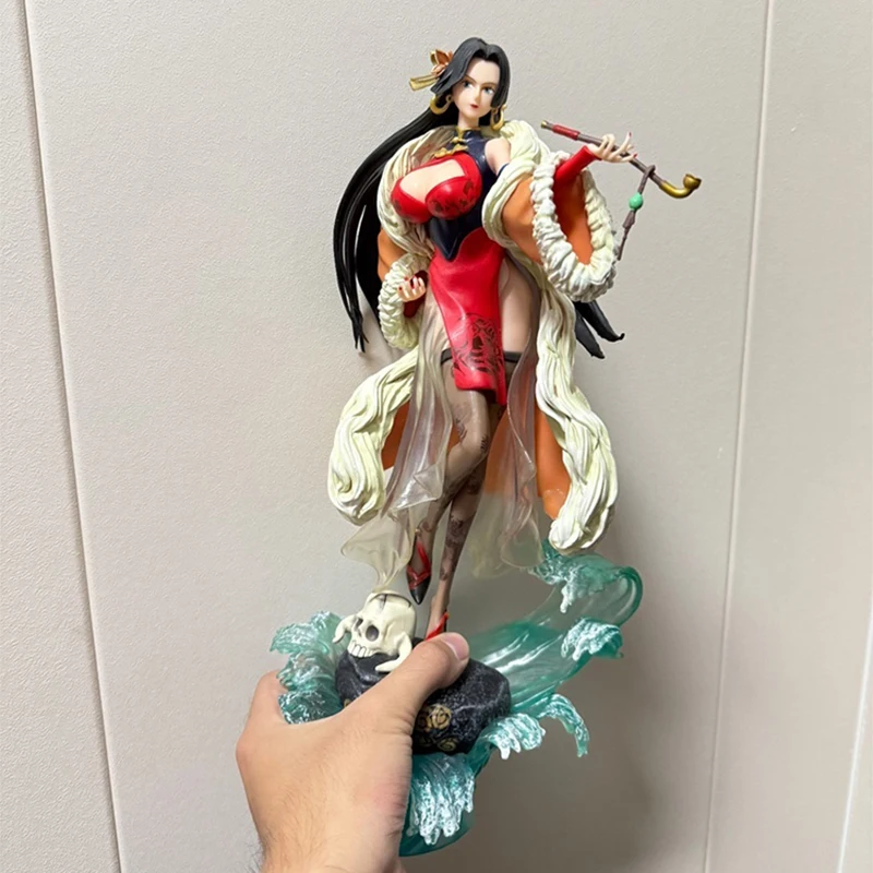 Neue 36cm One Piece handgefertigte Anime-Figur im nationalen Stil: Cheongsam-Kaiserin, wunderschöne Frau, handgemachtes weibliches Modell, Deko-Figur Image