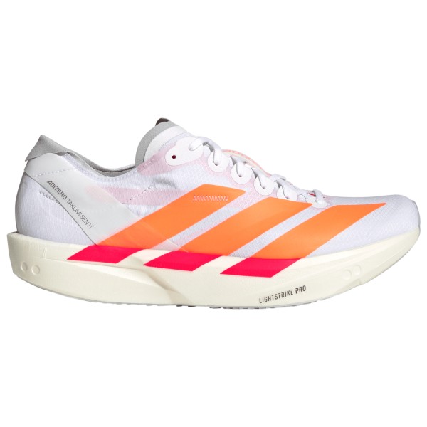 adidas - Adizero Takumi Sen 11 - Runningschuhe UK 12 | EU 47 weiß/rot