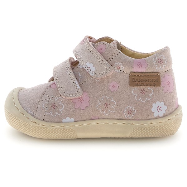 Naturino - Kid's Barefoot Amur VL Suede Printed - Barfußschuhe 20 | EU 20 rosa/ flower