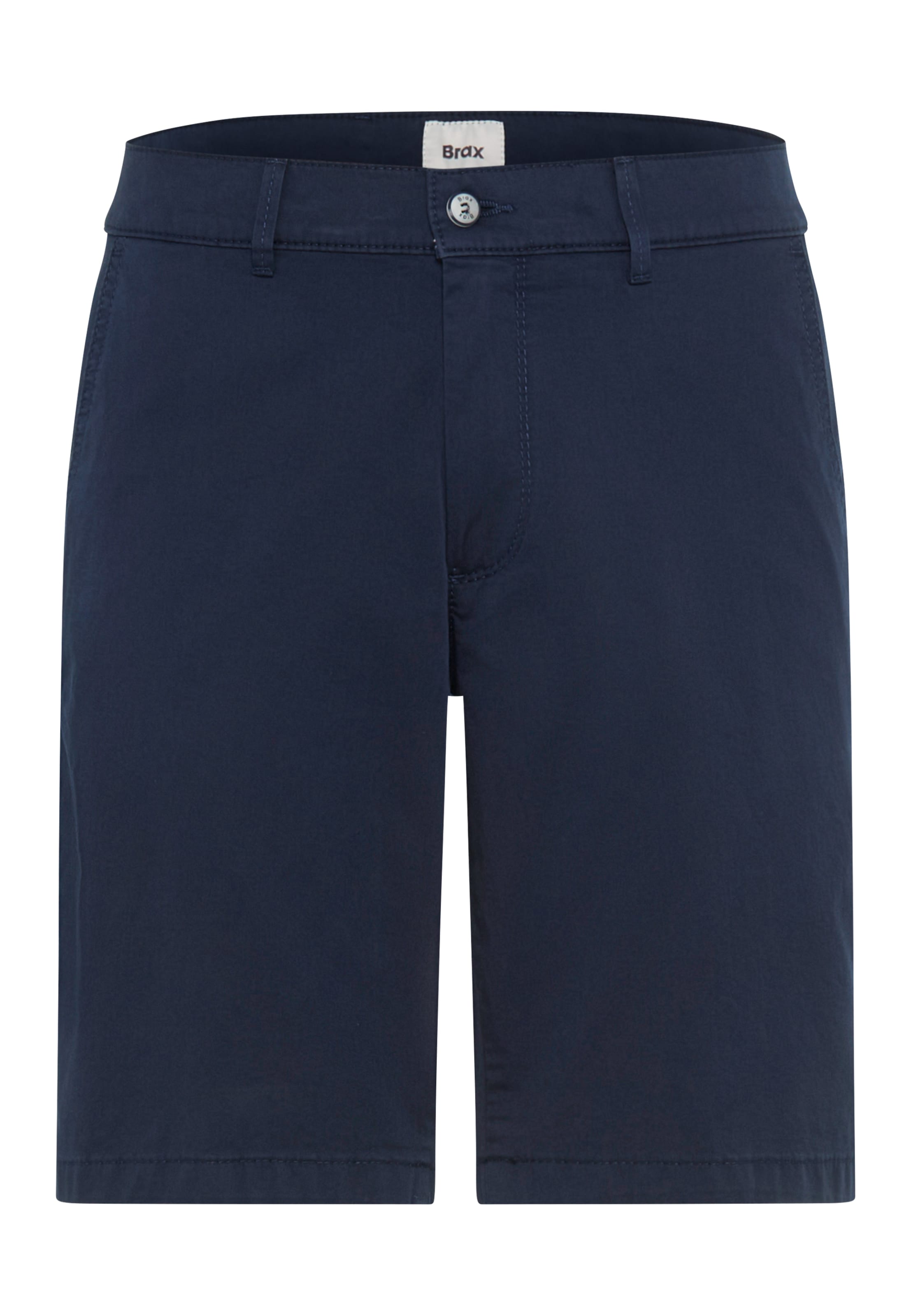 Bermudas BRAX "Style BOZEN", Herren, Gr. 42, Normalgrößen, graublau, Web, 78% Baumwolle, 19% Lyocell, 3% Elasthan, Hosen Bermudas Image