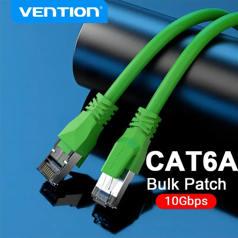 Vention Cat6A Bulk Ethernet-Kabel 10 Gbit/s SFTP Cat 6A Patchkabel für ADSL PLC Servomotor Ethernet Swicth PC RJ45 Netzwerkkabel Image