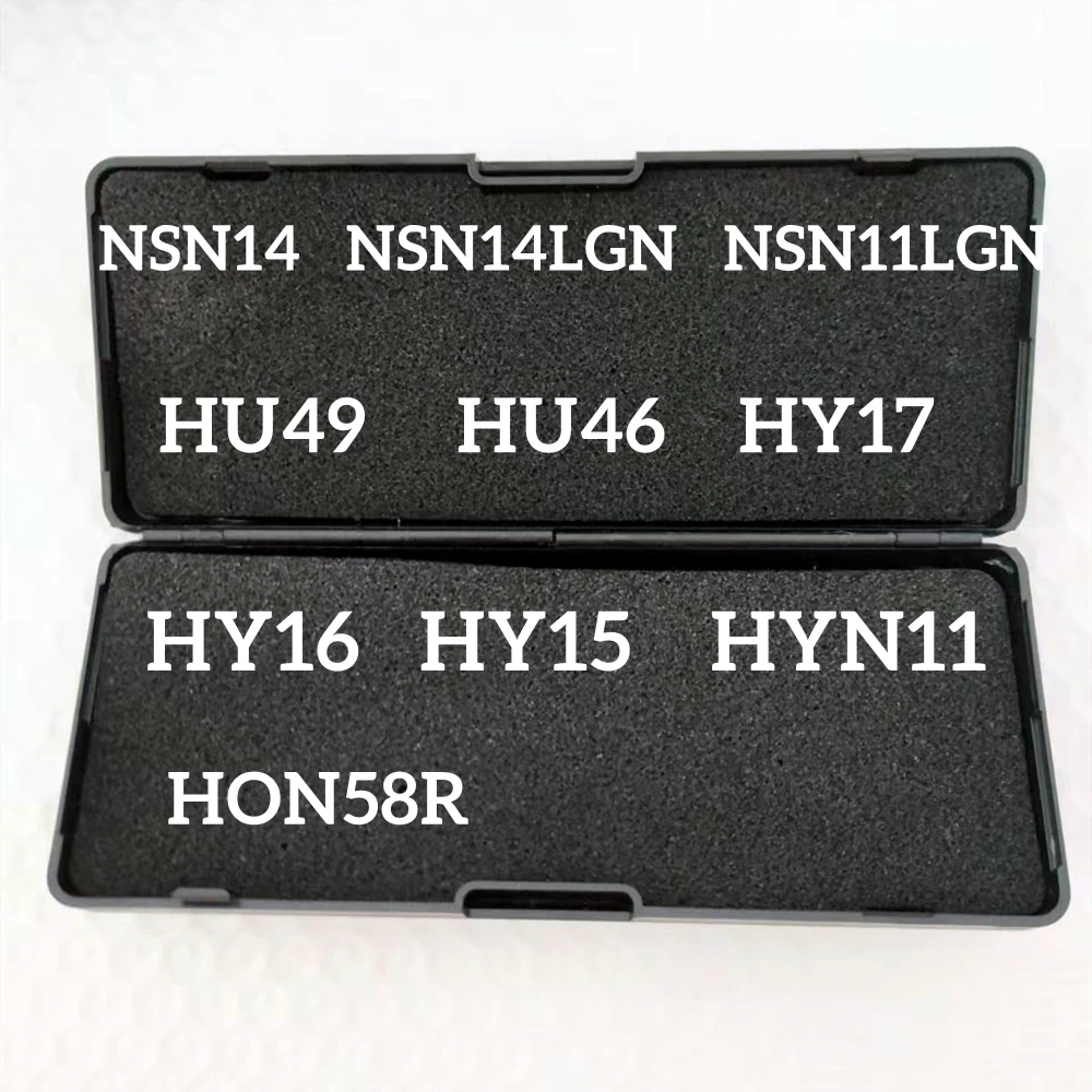 LISHI 2 IN1 WERKZEUGE NSN14 NSN14LGN NSN11LGN HU49 HU46 HY17 HY16 HY15 HYN11 HON58R Schlosserwerkzeug Image