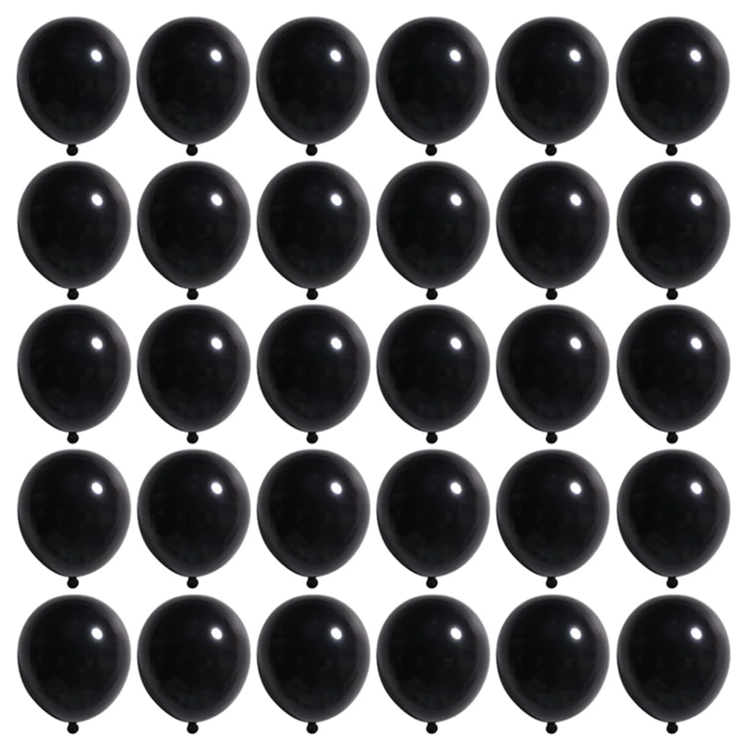 5 Zoll 100 Stück Mehrfarbiges Latex-Ballon-Set, Geeignet für Hochzeiten, Geburtstage, Themenpartys, Brautpartys, Familienfeiern Image