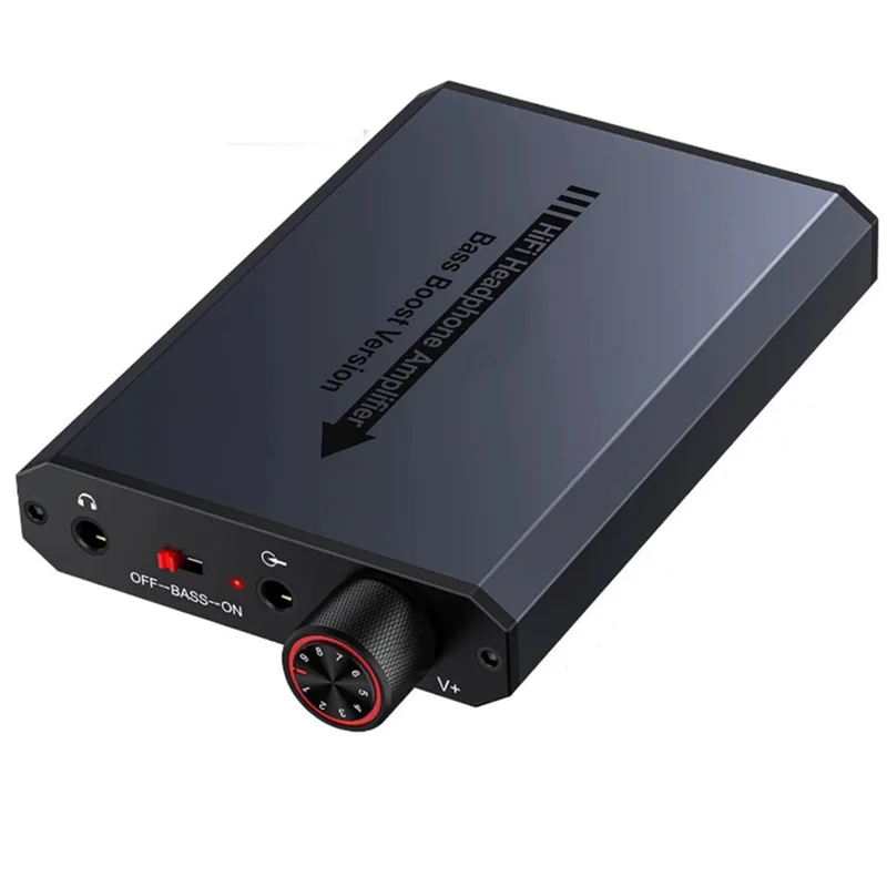 AA60-Bass Boost 3,5 Mm Kopfhörerverstärker Tragbarer Hifi-Verstärker 16-150 Ohm für MP3 MP4 für Mac-Telefone Computer Image
