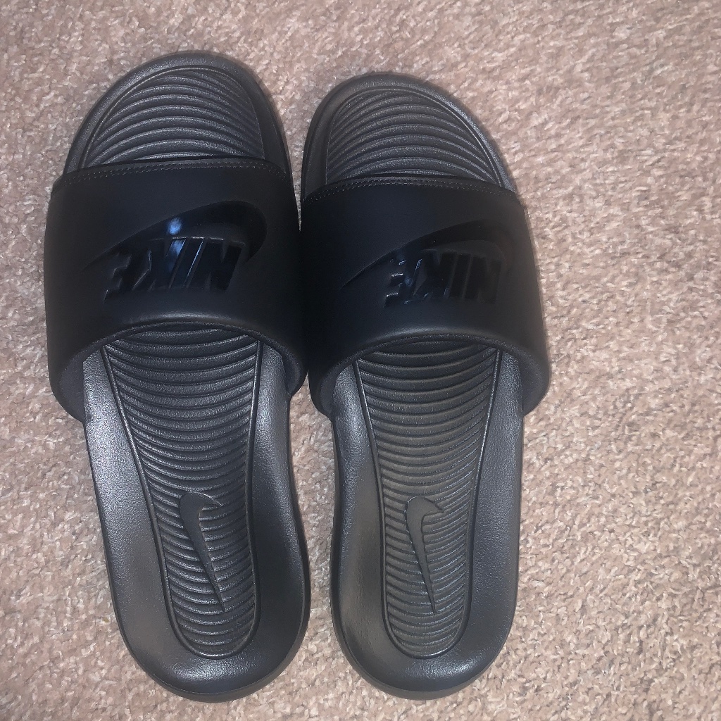 Nike Shoes | Black Nike Slides Brand New | Color: Black | Size: 13