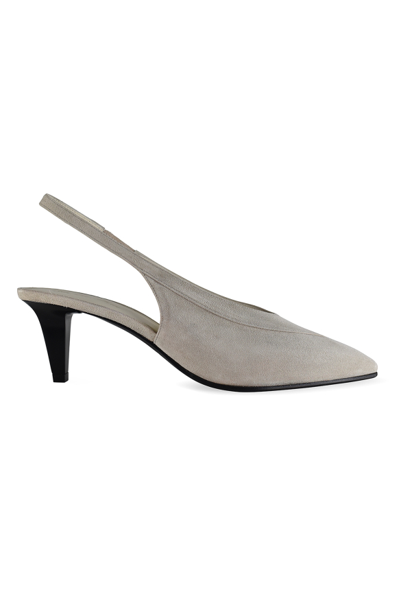 Loro Piana Rebecca Pumps Grau EU40