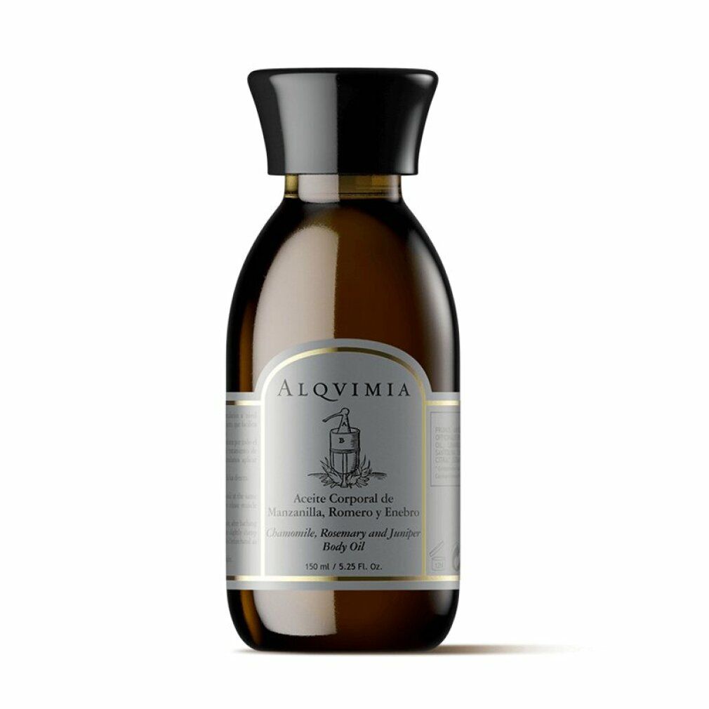 Alqvimia Olio per il corpo alla camomilla, rosmarino e ginepro 0,15 l